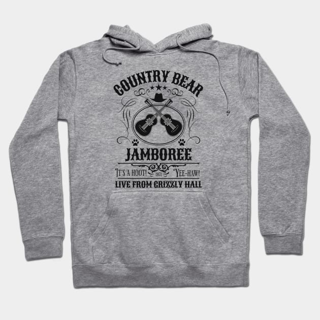 Country bear jamboree Hoodie by Polynesian Vibes